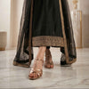 Women's Rose Gold Strappy Heels with Cross-Strap Detail - Naqsheqadam